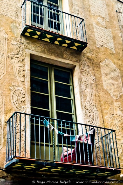 Sillón en la terraza.