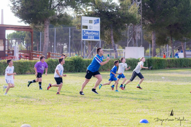 Jugadores del Forval Rugby Club de Cullera