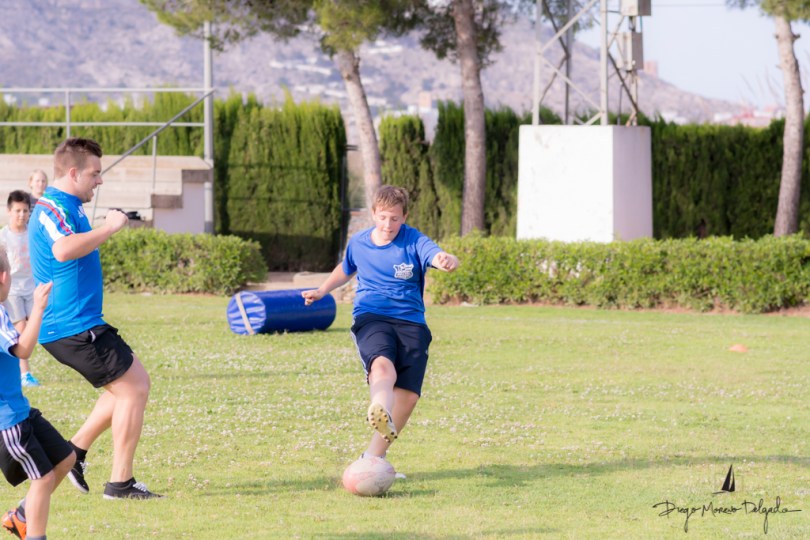 Jugadores del Forval Rugby Club de Cullera