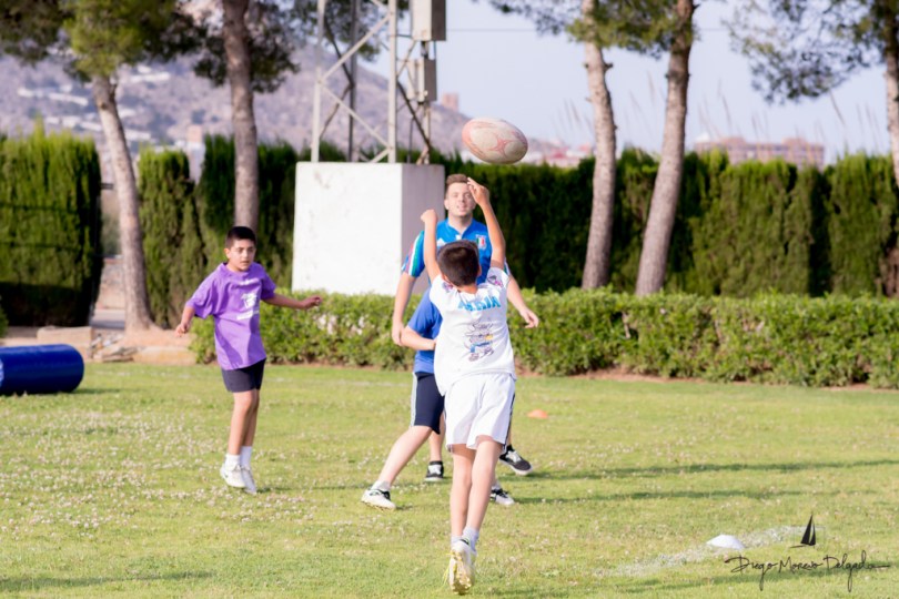 Jugadores del Forval Rugby Club de Cullera