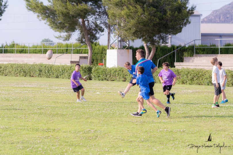 Jugadores del Forval Rugby Club de Cullera