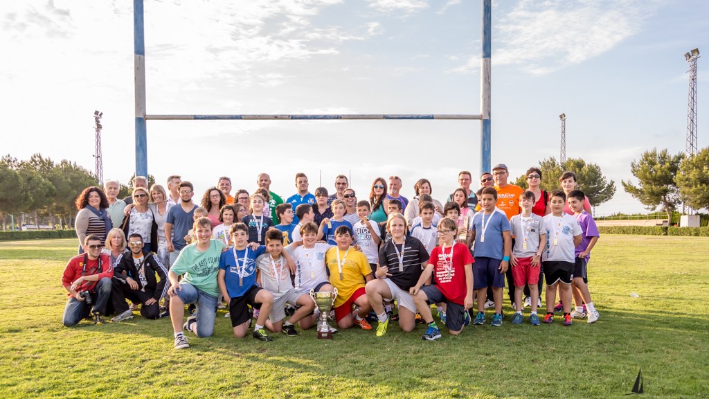 Jugadores del Forval Rugby Club de Cullera