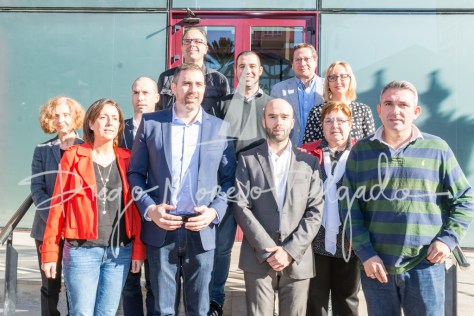 "Miembros de la nueva corporación municipal - Diego Moreno Delgado"