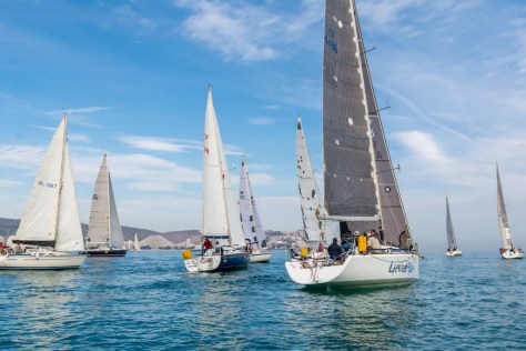 15 embarcaciones se dieron cita en la décima edición de la Regata Castell de Cullera.